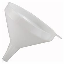 Winco® White 16oz Plastic Funnel (PF-16)