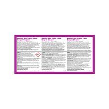 Spartan® Bonnet Cleaner Label (9815)