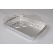Durable Packaging International® Rectangle Aluminum Carry Out Combo (9664-SL)