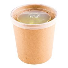 LID F/ SOUP CONTAINER 26/ 32oz POLYPRO CLEAR 200/cs