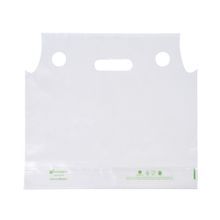 BAG DRINK CARRIER 2-CUP LDPE 12-1/2x3-1/4x11