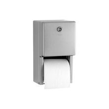 TOILET TISSUE DISPENSER 2-ROLL CLASSIC SURFACE MNT S/S SATIN