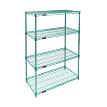 Eagle S4-74-2472E-X Starter Shelving Unit, 4-tier, 72