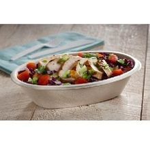 BOWL BURRITO 27oz OVAL PULP 9x6x2