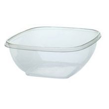 BOWL 12oz SQUARE PET 5.63
