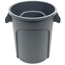 TRASH CAN 20gal GRAY 6ea/cs