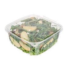 CONTAINER HINGED TAMPER RESIST 64oz 8-1/4