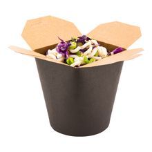TAKEOUT NOODLE CUP 32oz ROUND PAPER 4x3-1/2