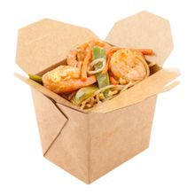 TAKEOUT NOODLE BOX 8oz SQUARE 2x2