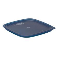LID FRESHPRO PE F/ 12 18 22qt CAMSQUARE TRANSL BLUE 6ea/cs