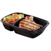 TAKEOUT 2-COMP 30oz MICROWAVE PP 9.25