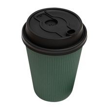 STRAW SIP LID F/ CUP 8 12 16 & 20oz PLASTIC BLACK 25/cs