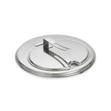 11 7/16-inch contemporary stainless steel hinged inset cover, Vollrath 47494