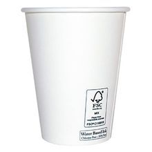 HOT CUP 12oz WHT RECYCLABLE 1000/cs