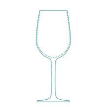CONTOUR WINE GLASS 16oz HD2 RIM PERFORMA 9
