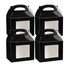 GABLE BOX w/WINDOW GREASEPROOF 10x7x8