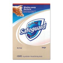 SAFEGUARD DEODORANT BAR SOAP 4oz LIGHT SCENT 48ea/cs