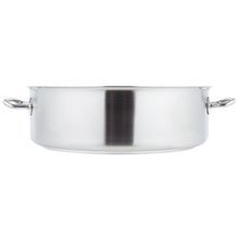 12-quart Intrigue stainless steel brazier with natural finish, Vollrath 47760