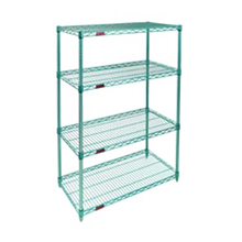 Eagle S4-74-2448E-X Starter Shelving Unit, 4-tier, 48