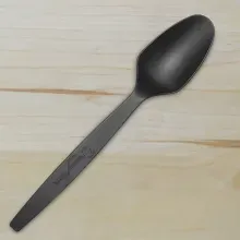 SOUP SPOON FULL SIZE BULK CPLA BLACK (1000)