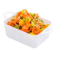 COCOTTE 3oz RECT W/ SPOON 4