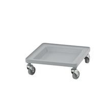 Cambro CDR2020151 Soft Gray Camdolly Dish and Glass Rack Dolly