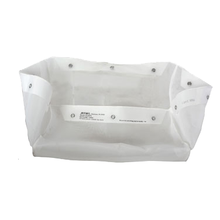 Allpoints 133-1602 Fryer Bag Filter, 100 lb. capacity, includes fry liquid antioxidant, white