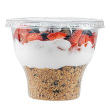 FLAT LID F/ DESSERT CUP 3-3/4