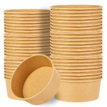 TAKEOUT BOWL 25oz PAPER ROUND 6