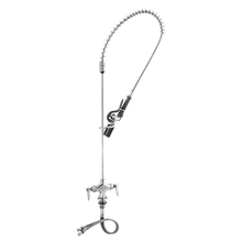 Allpoints 110-1196 EasyInstall Pre-Rinse Unit, spring action gooseneck, single hole base faucet, 18