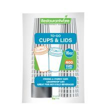 HOT CUP W/ LID 16oz 5-1/2