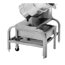 Groen 174311 Drain Cart, with (2) slider feet in the front, rests on the stand in the rear, for use with all TS/9 & TS/10 stands