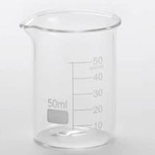 CHEMISTRY BEAKER 1-3/4 OZ PRINTED CAPACITIES GLASS