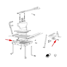 Allpoints 215-1162 Pin, pull, base, 1-1/4