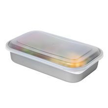 CONTAINER HD FROSTED LID 24oz 8-1/4x5