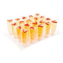 COCKTAIL GLASS TALL 5oz 4-1/2h POLYSTYRENE CLEAR 100/cs
