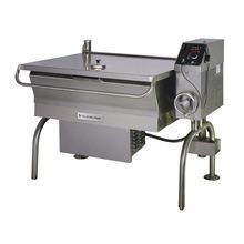 Cleveland Range SGL40T1 gas floor steamer, 40 pan capacity, left hinge
