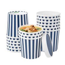 DELI/ SOUP CONTAINER 12oz RND 3-1/2