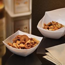 BOWL PS 8oz SERVING SQUARES WHITE 48/cs