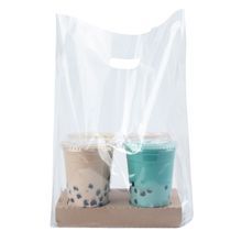 TAKEOUT BAG F/ 2-DRINK CARRIER 17-3/4x9-3/4