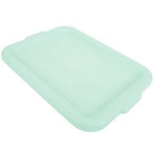 COVER F/ COLOR MATE FOOD BOX RECESSED PP GREEN 6ea/cs