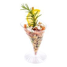 APPETIZER CONE 3oz W/ FORK 4