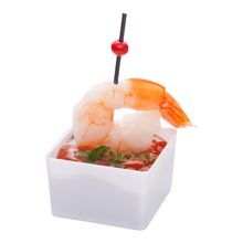 QAUDRATO CUP 2oz SQ & SPOON 4