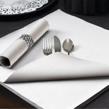 NAPKIN DINNER FASHNPOINT FLAT PACK 15.5x15.5 WHT 750/cs