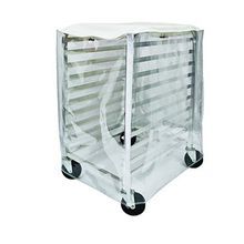 COVER BUN PAN RACK 10-TIER PLASTIC CLEAR