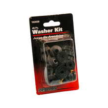 Allpoints 106-1054 Faucet Washer Kit, contains (36) assorted flat & beveled neoprene washers & (9) s