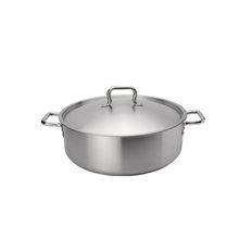 BRAZIER 20qt INDUCTION S/S W/ COVER 2ea/cs MOQ=1ea