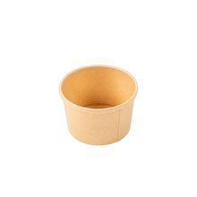 FOOD CONTAINER PAPER 8oz KRAFT 3-1/2