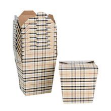 TAKEOUT NOODLE CUP 26oz SQUARE PAPER 4x3-1/2