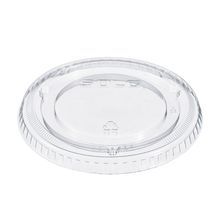 LID FLAT 9-20oz NON-VENTED PET PLASTIC CLEAR 1000/cs